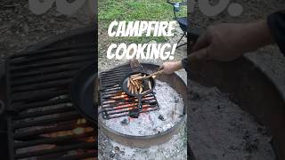 Campfire Cooking! #campfirecooking #breakfast #sausages #campfire #asmr #camping #cooking #outside