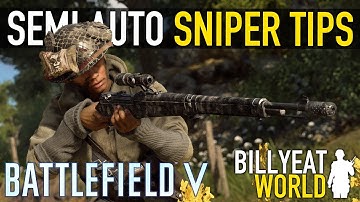 SEMI AUTO SNIPING Guide - Recon SLR | BATTLEFIELD V (Tips and Tricks)