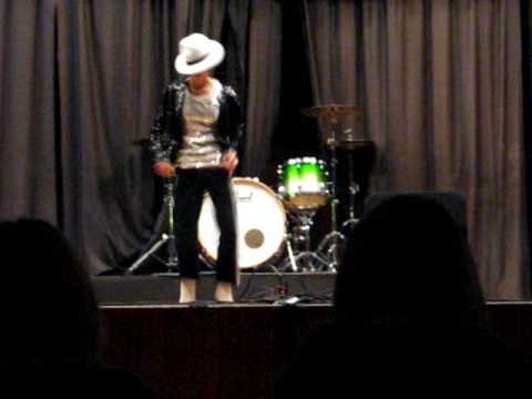 new michael jackson - nellie morrinsville collage talent quest