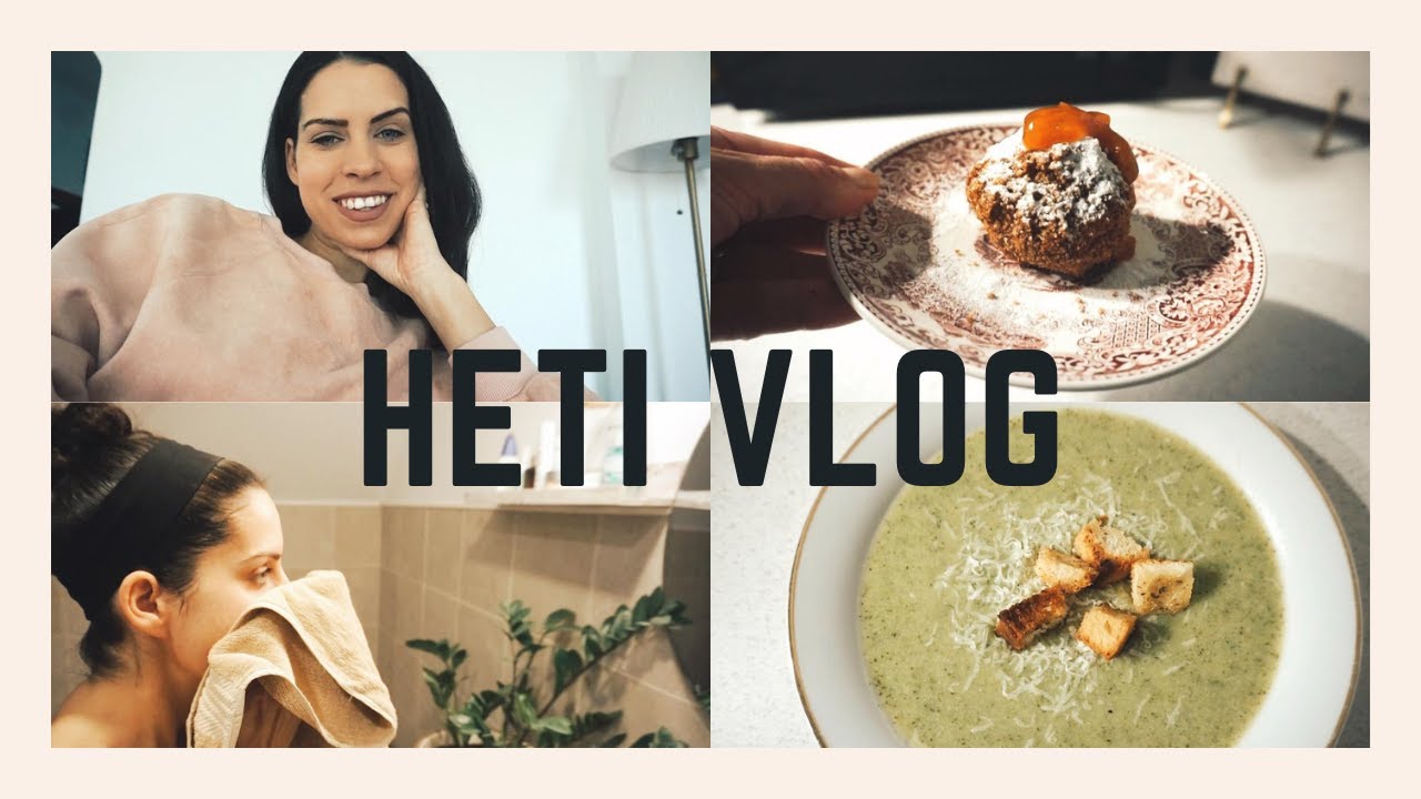 HETI VLOG // Új receptek, takarítás és rendszerezés, esti rutin új termékekkel | Inez Dragos