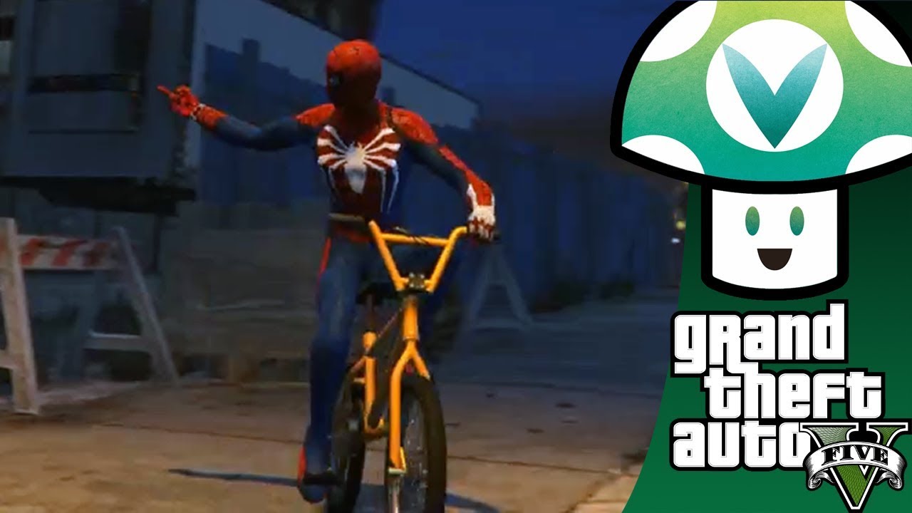 [Vinesauce] Vinny Spiderman Los Santos Rope Hero YouTube