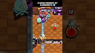 a rare moment in Clash Royale #clashroyale #gaming