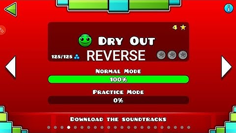Geometry Dash - Dry Out  REVERSE⏪⏪⏪