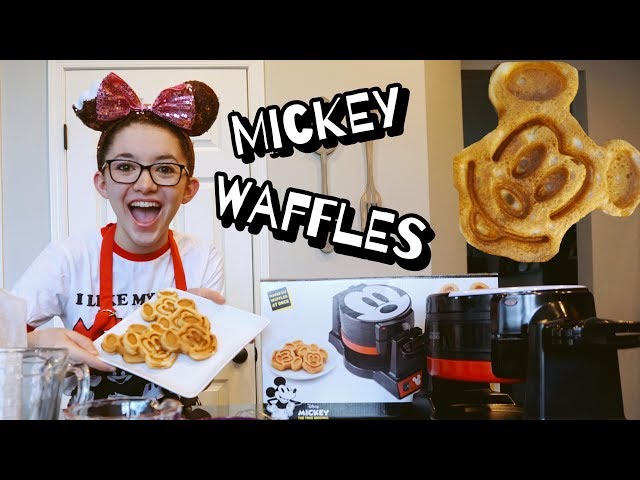 This Waffle Maker Creates Perfect Mickey Waffles Just Like The Ones In The  Park