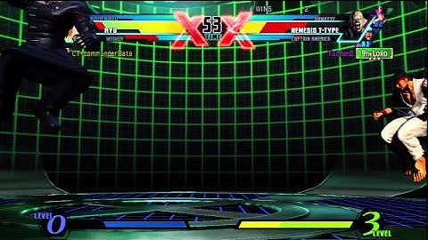 Ultimate Marvel vs Capcom 3 ranked match #7