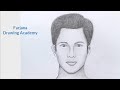 How to draw face for Beginners/ EASY WAY TO DRAW A MAN FACE