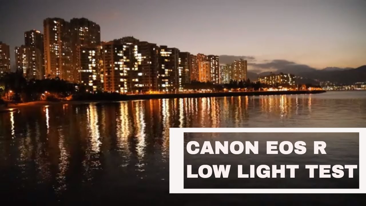 Low light Canon EOS R Tests, and Why I'm editing in Davinci Resolve for