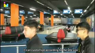 Indoor Sports Bowling Alley AR Bowling Lanes Equipment Tenpin Augment Reality Simulator Bowling