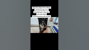 Sửa máy dập cốc tự động