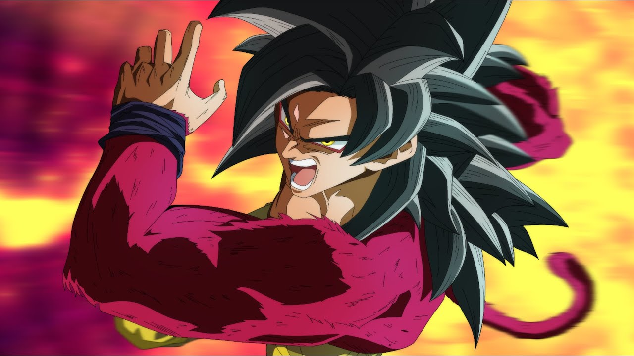 Goku Si Trasforma In 4 Livello