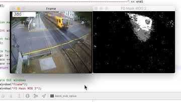 Background Subtraction (Video) - OpenCV Tutorial
