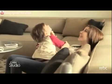 Nancy Ajram And Daughter Ella In Home   HQ   نانسي عجرم وابنتها أيلا في المنزل