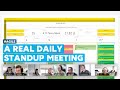 A Real Daily Standup Meeting Example