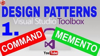 1). Object Oriented Design Patterns Video Tutorial: Command/Memento || Visual Studio Toolbox