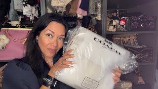 Coach Unboxing / Reveal ?? #coachnewyork #coach #handbags #handbagobsession @diva944lux9