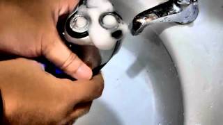 [解放軍]シェーバーの洗い方 How to wash shaver