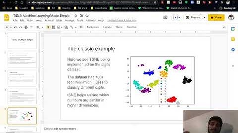 TSNE: Machine Learning Made Simple