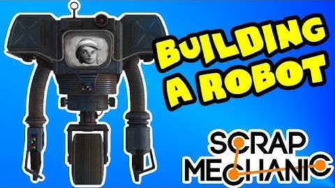 Building a Robot (+ AI Animals) | Scrap Mechanic Live Stream VOD