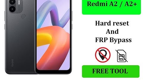 redmi a2 frp bypass