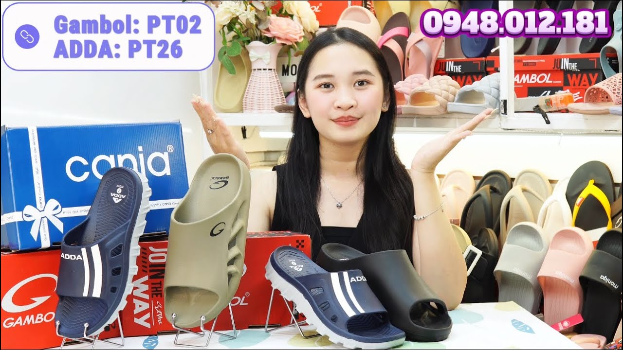 Top 2 Dép Nam Thái Lan 165.000VND&175.000VNĐ Cao Cấp Quai Ngang Hot Nhất Hiện Nay - TP.HCM