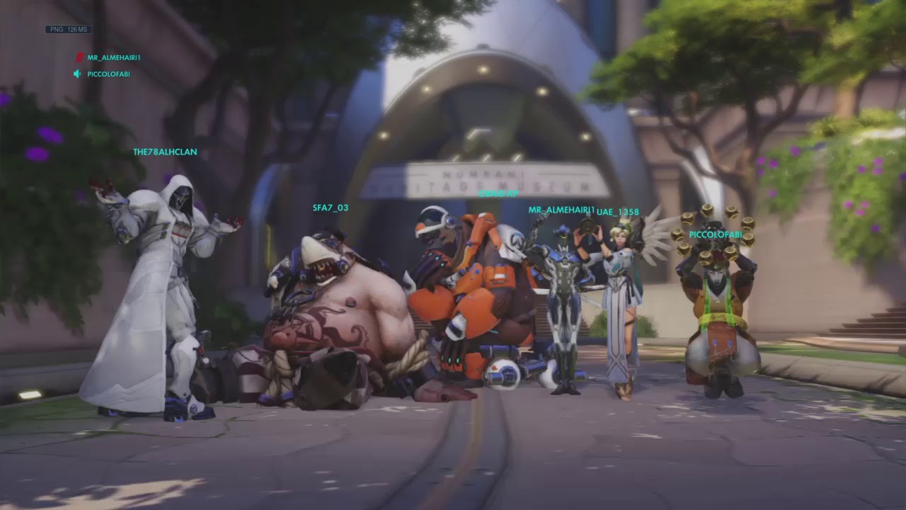 Israeli guy and Arabian guy fighting in overwatch.