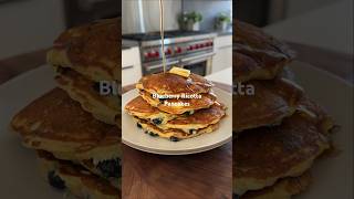 Little Dom’s blueberry ricotta pancakes✨