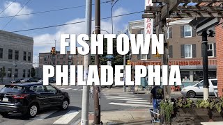 Walking Fishtown Philadelphia Hipster Thriving Bars, Boutiques, Cafe's, Restaurants (Narrated)