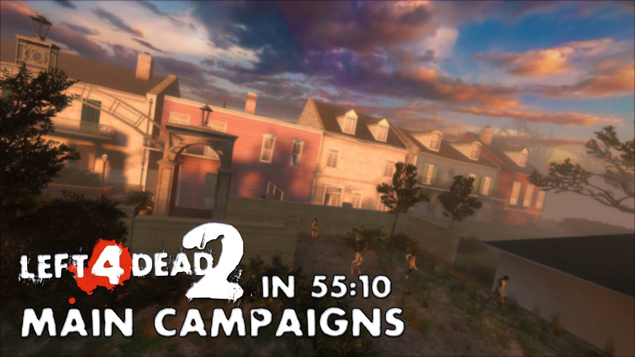 Left 4 Dead 2 in 55:10 - Main Campaigns (FunRun)