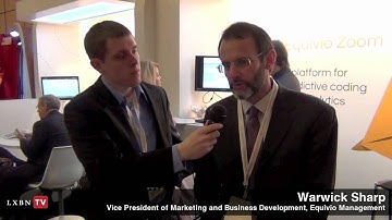 Warwick Sharp, VP of Marketing at Equivio, on Predictive Coding: LXBN TV at LegalTech NY 