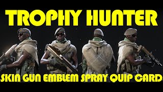 BRAND NEW Trophy Hunter Showcase - Call of Duty Modern Warfare