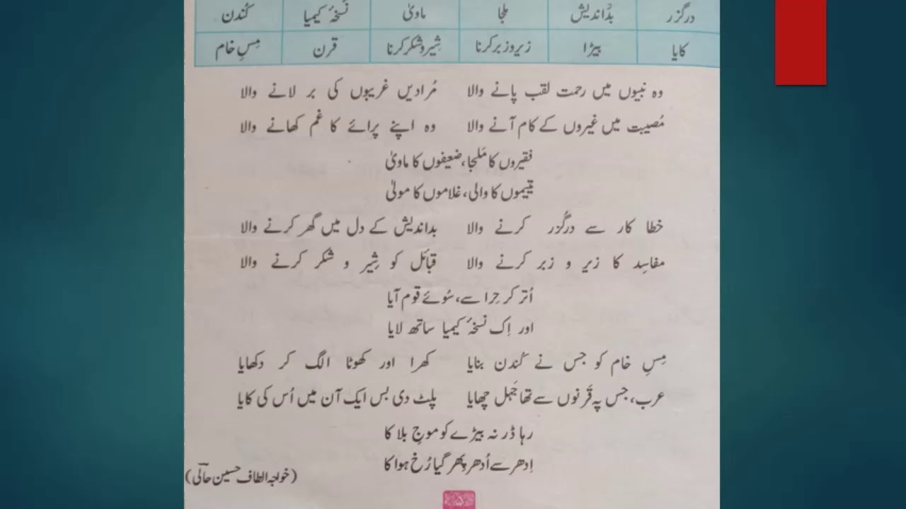 grade 6 urdu lecture 2 youtube