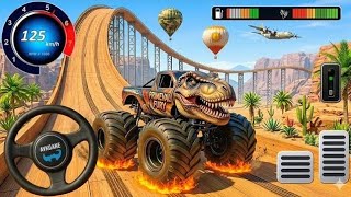 🚨 Monster Truck Mega Ramp Extreme Stunts 💥 Insane Crash Gameplay 🔥||LALU Gaming||