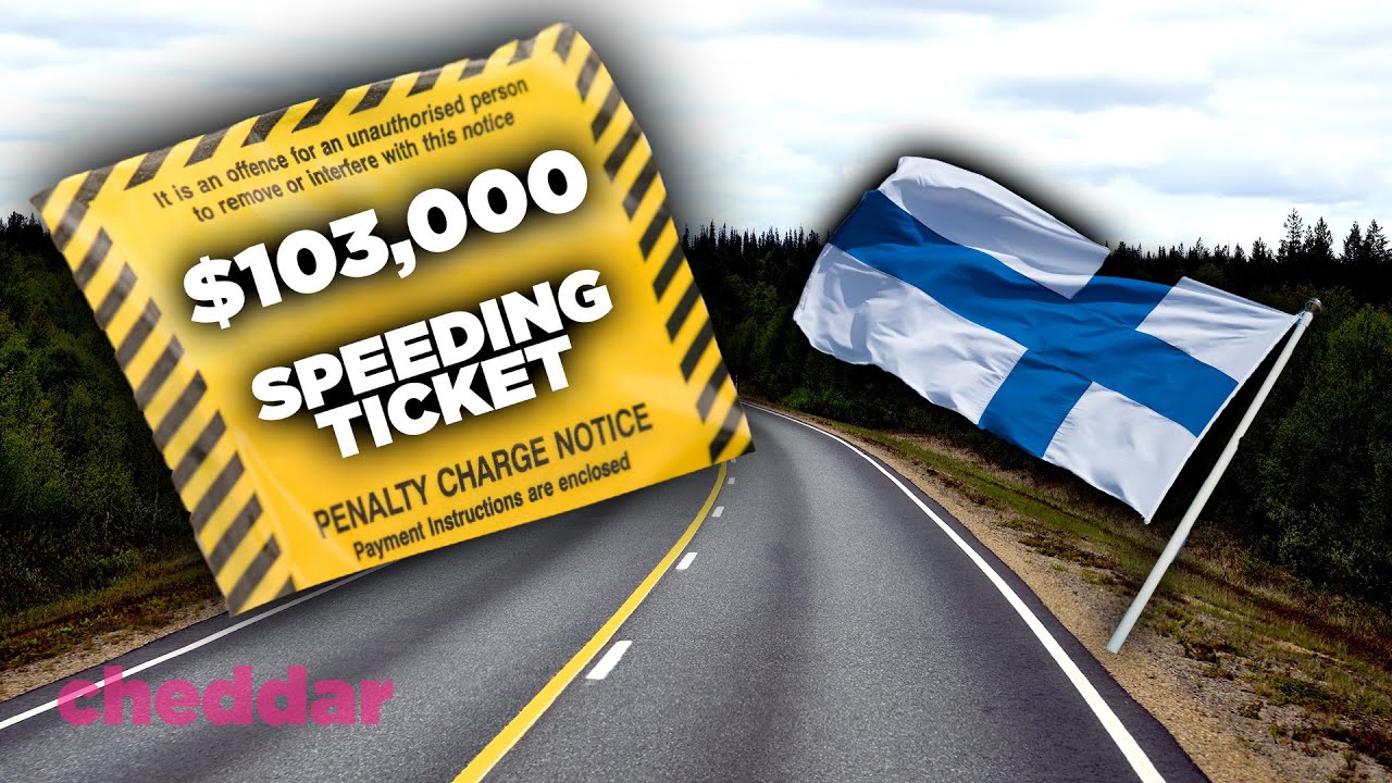Why Finland Has $100,000 Speeding Fines - Cheddar Explains - YouTube