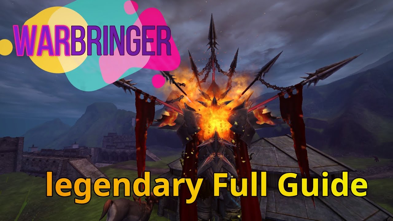 Warbringer Legendary BackPack Guide Guild Wars 2 WvW Tips and Tricks