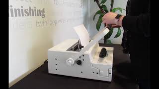 TruBind TB-S600M Manual Spiral Coil Binding Machine with Electric Inserter