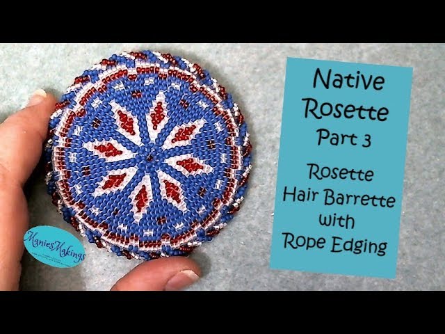 Native Rosette Part 2 - Rosette Pendant & Fringe 