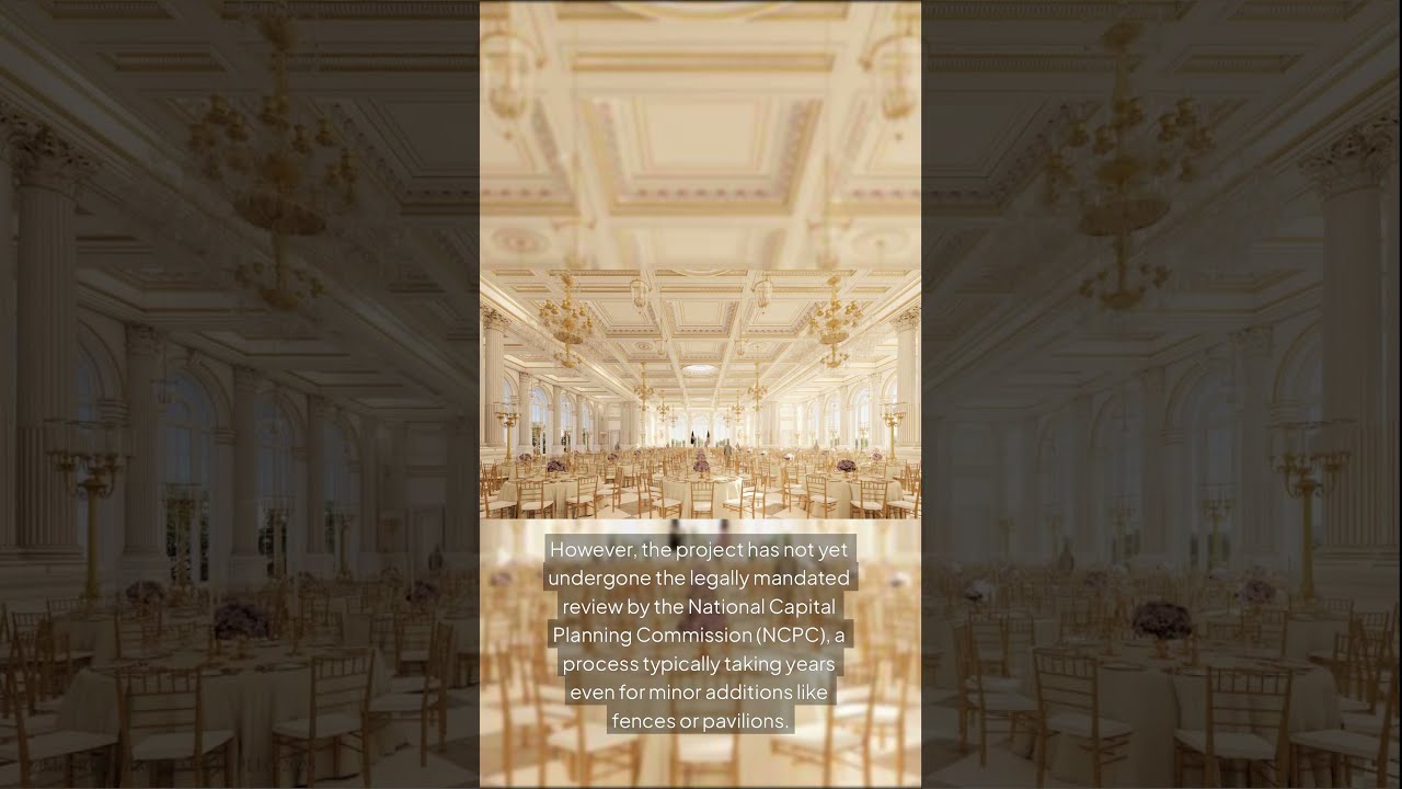  Trump S 200M White House Ballroom Faces Legal Review Questions
