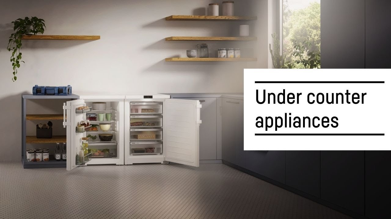 Maximise space with under-counter freezer | Liebherr