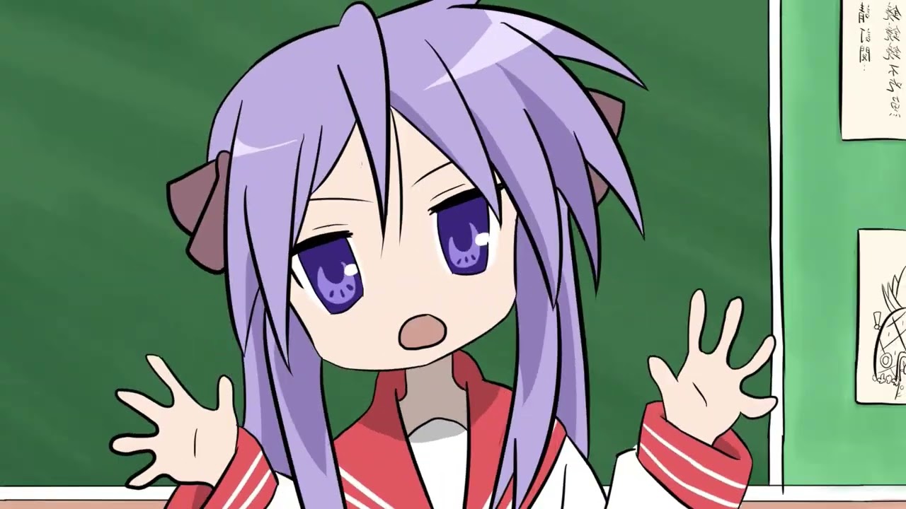 らき☆すた｜描きおろし動画】ツンデレボケ- YouTube