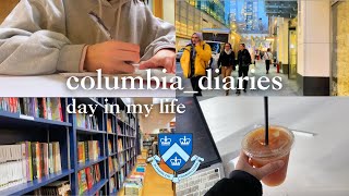 college diaries - columbia, boba, theatre, writing christmas cards, etc