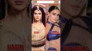 naagin 7 reel vs real cast with name #nagin #serial #youtubeshorts