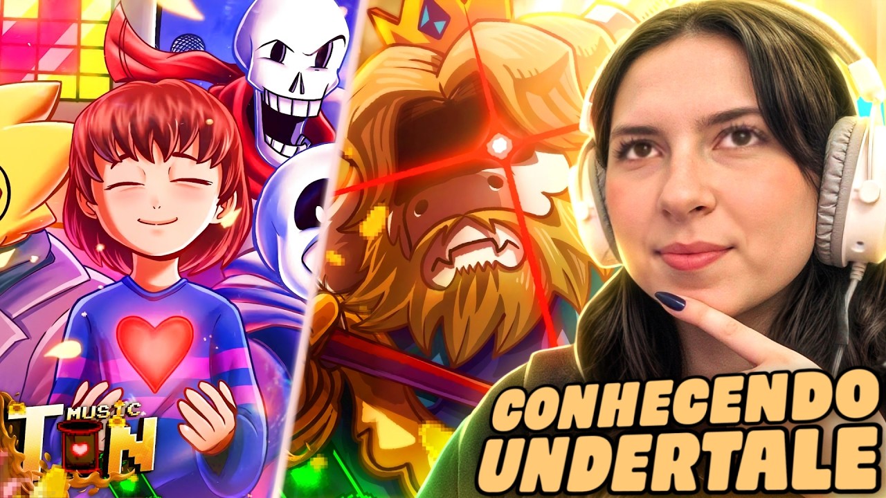 REACT 2 EM 1 PAPYRUS DA BATATA | Determinação | Undertale  E O Papel de Um Rei | Asgore - Isoca