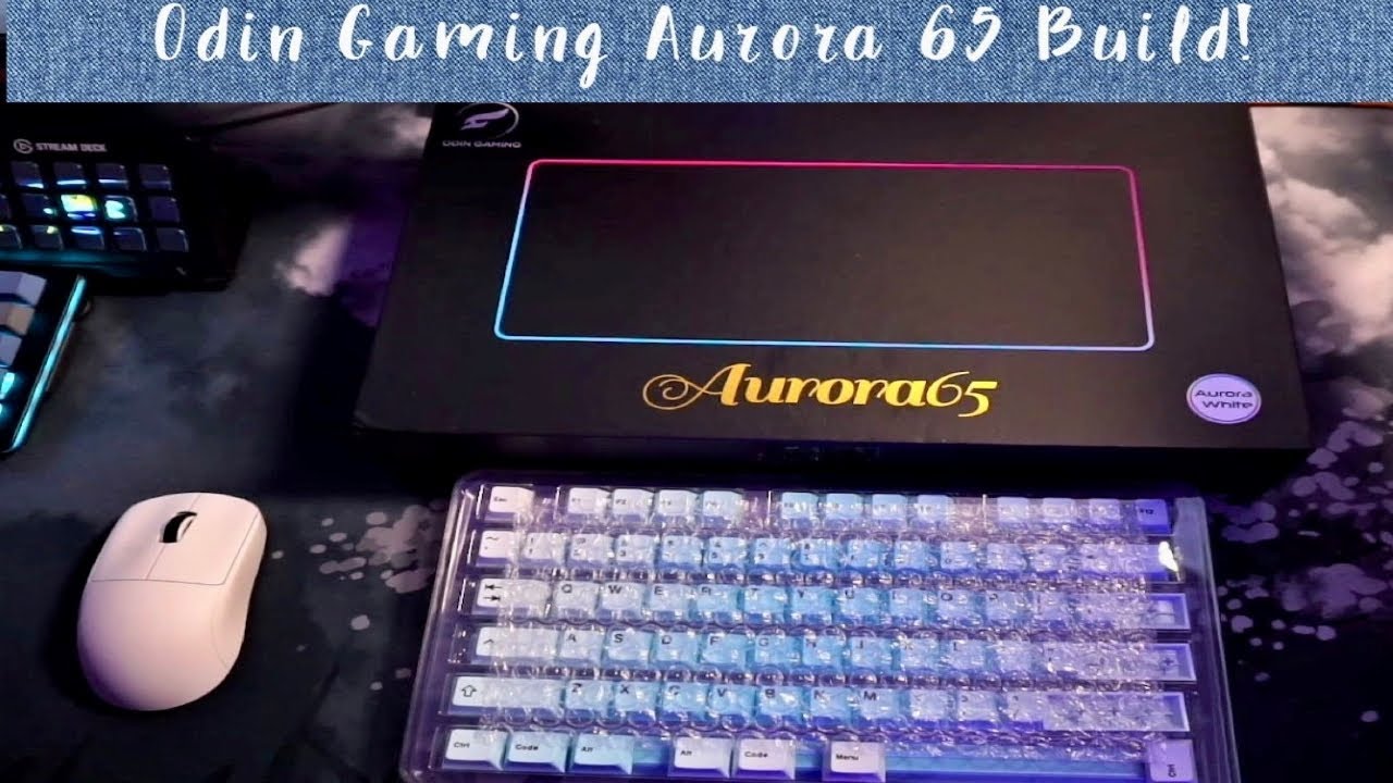 Odin Gaming Aurora 65 Build! FIRST LITTLE BUILD!