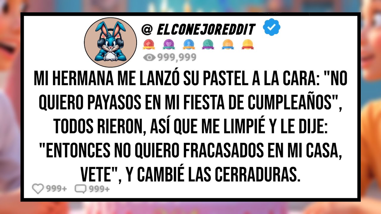 Mi HERMANA me Lanzó su Pastel a Mi Cara: 