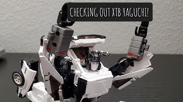 Checking out X-Transbots Yaguchi, A.K.A. Omnibot Downshift!