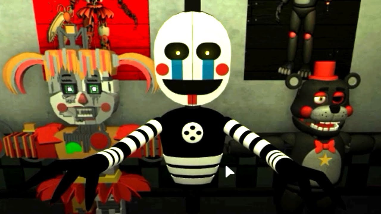 Play As Security Puppet Five Nights At Freddy S 6 Roblox Fnaf 6