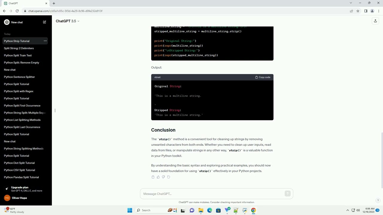 Use Of Strip In Python YouTube Use Of Strip In Python YouTube