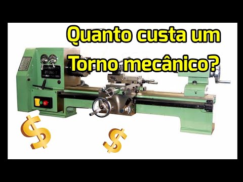 #tornomecânico #quantocusta Quanto custa um torno mecânico? novo ou usado? torno bv20l.