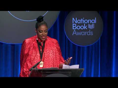 Sarah M. Broom accepts the 2019 National Book Award 