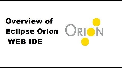 Overview of Orion WEB IDE | Eclipse Orion